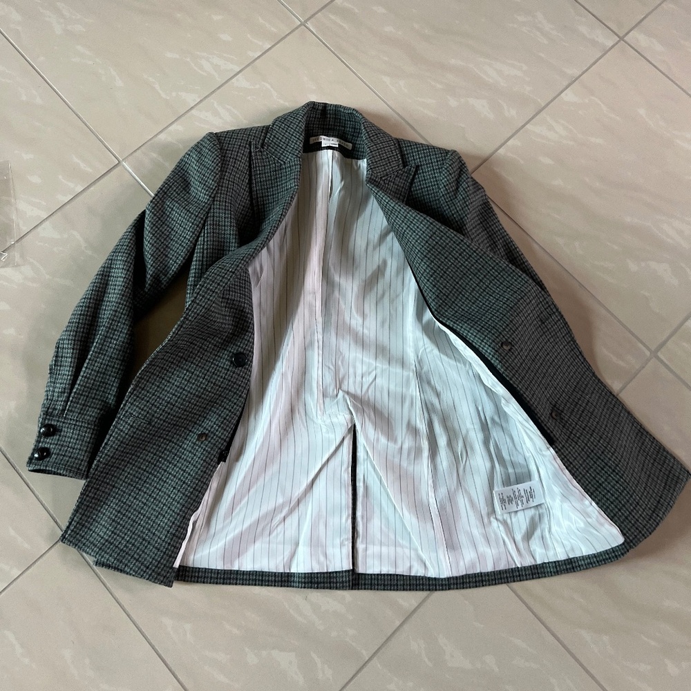 2811 Veronica Beard Pyle Dickey Jacket, Cashmere Hoodie & Hoodie Dickey size 2 - Picture 14 of 16